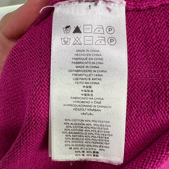 Michael Kors‎ Crew Neck Hot Pink Sweater - Picture 7 of 7